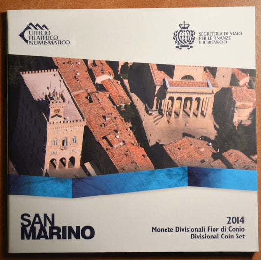 San Marino 2014 oficiálna sada (BU)
