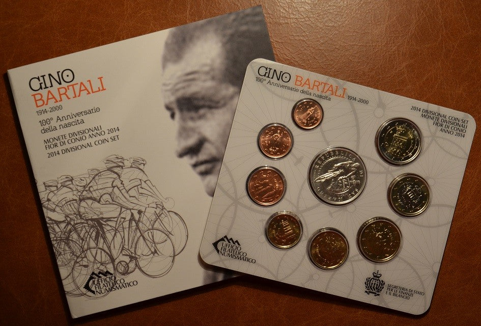 San Marino 2014 sada s 5 Euro Ag mincou (BU)