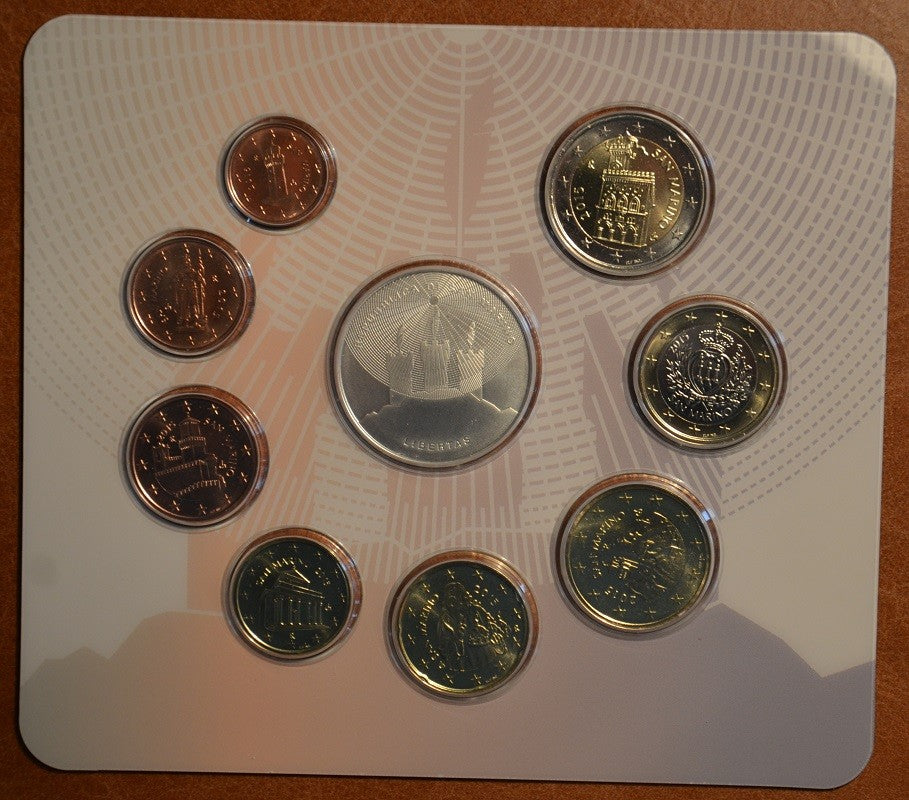 San Marino 2015 sada s 5 Euro Ag mincou (BU)