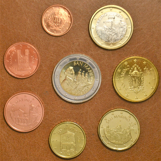 San Marino 2018 sada s novým motívom (UNC)
