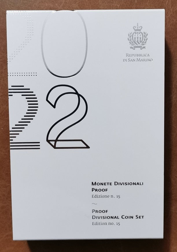 San Marino 2022 sada 10 mincí (Proof)