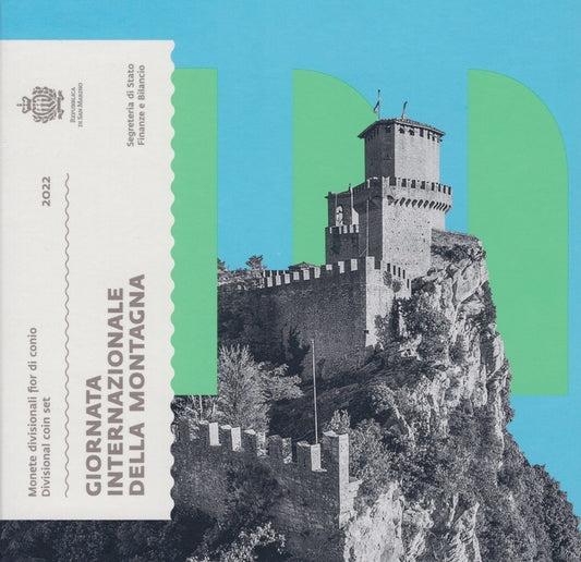 San Marino 2022 sada s novým motívom s 5 Euro Ag mincou (BU)