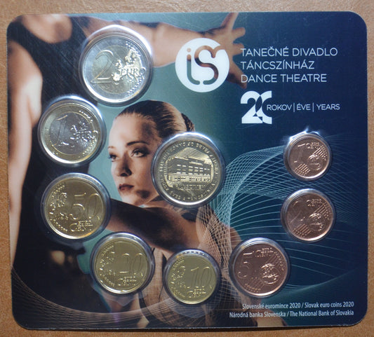 Slovensko 2020 sada mincí - Tanečné divadlo Ifjú Szívek (BU)