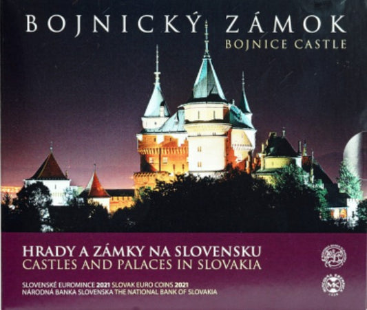 Slovensko 2021 sada mincí - Bojnický zámok (BU)