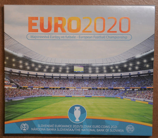 Slovensko 2021 sada mincí - EURO 2020 (BU)