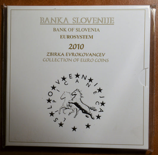 Slovinsko 2010 sada 10 euromincí (BU)