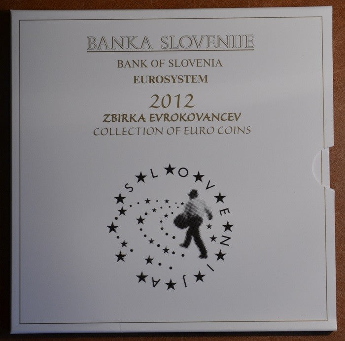 Slovinsko 2012 sada 10 euromincí (BU)
