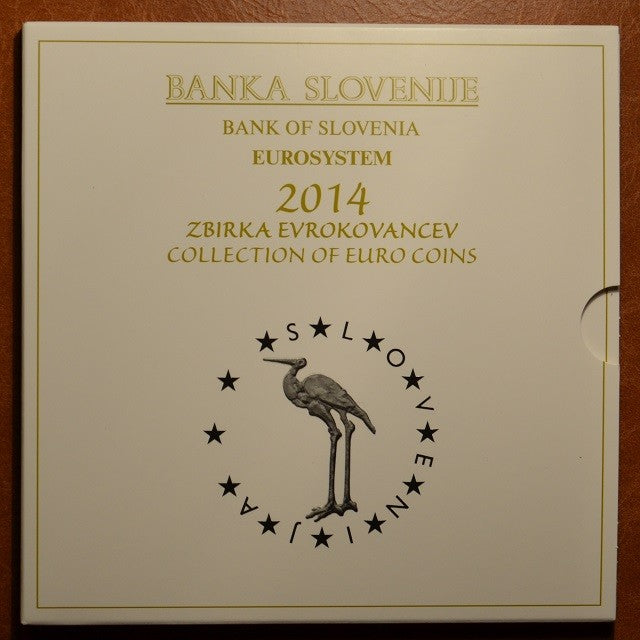 Slovinsko 2014 sada 10 euromincí (BU)