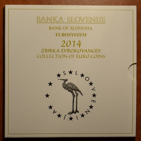Slovinsko 2014 sada 10 euromincí (BU)
