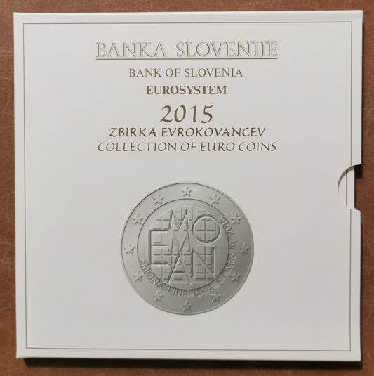 Slovinsko 2015 sada 10 euromincí (BU)