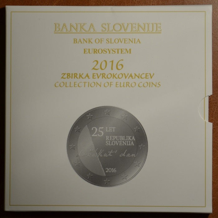 Slovinsko 2016 sada 10 euromincí (BU)