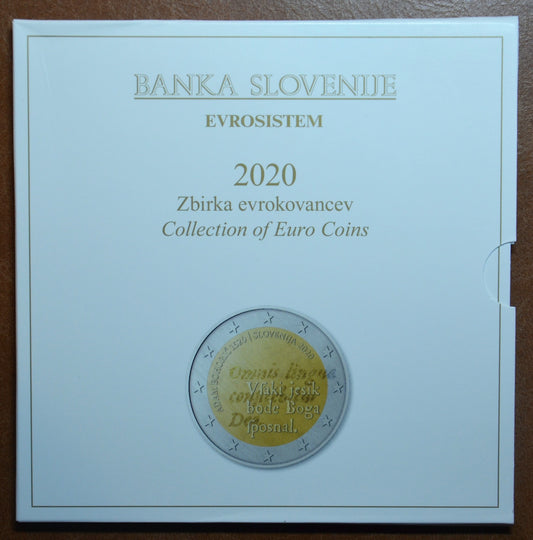 Slovinsko 2020 sada 10 euromincí (BU)