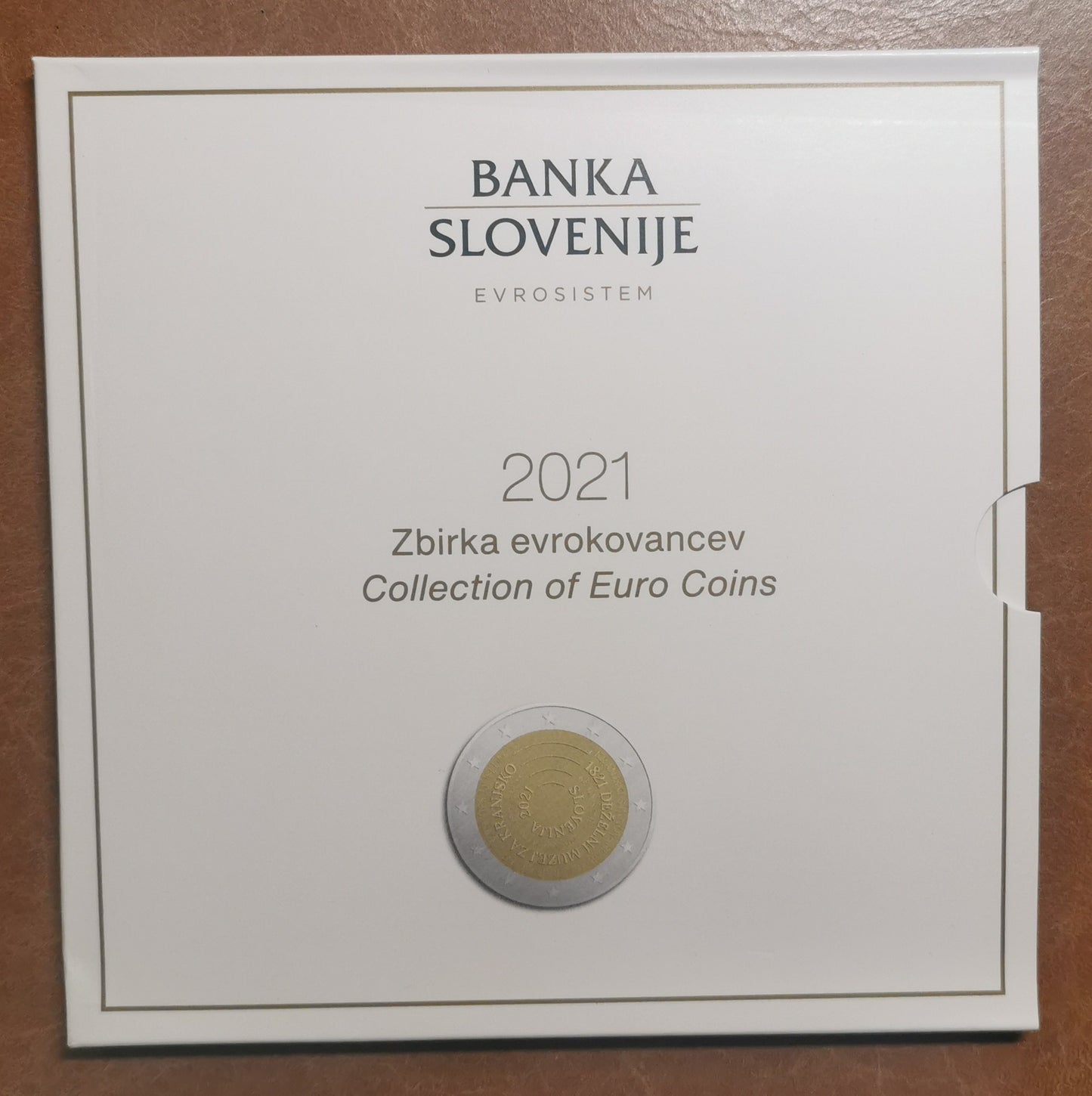 Slovinsko 2021 sada 10 euromincí (BU)