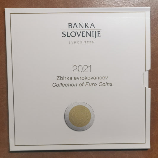 Slovinsko 2021 sada 10 euromincí (BU)