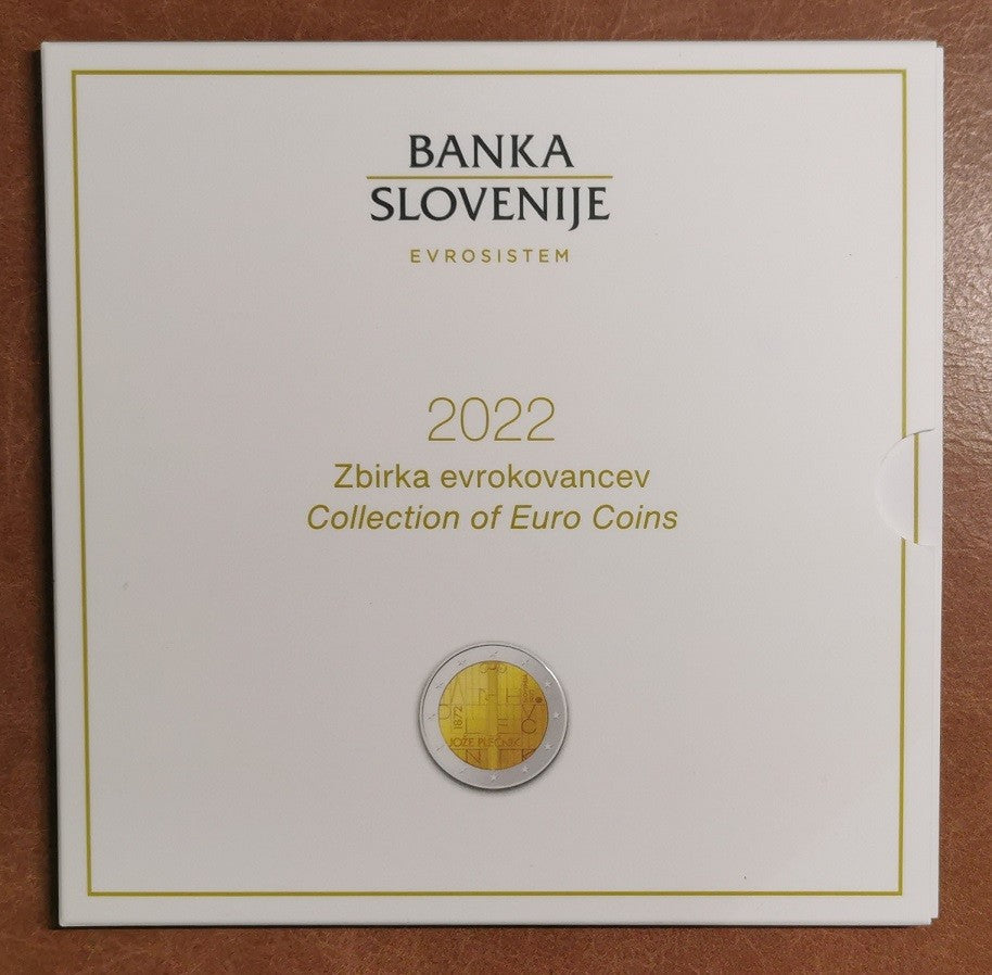 Slovinsko 2022 sada 10 euromincí (BU)