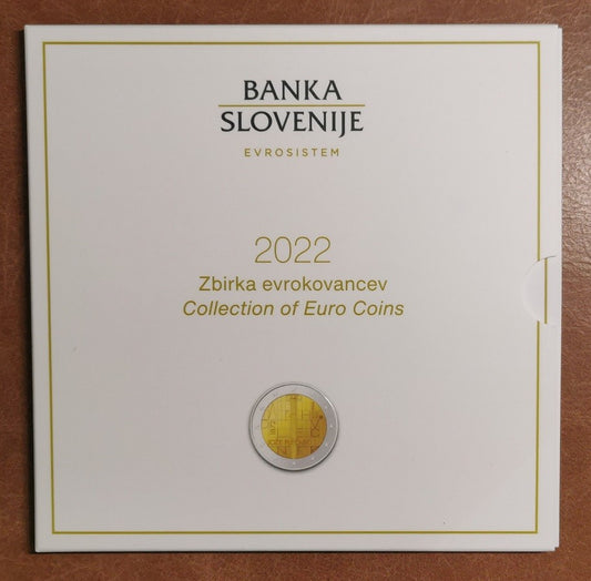 Slovinsko 2022 sada 10 euromincí (BU)