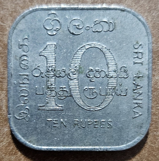 Srí Lanka 10 rupii 1987 (Vf)
