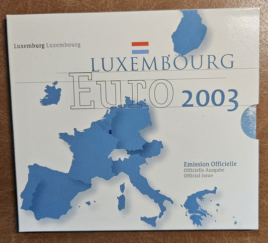 Luxembursko 2003  sada 8 mincí (BU)