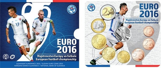 Súbor 8 Slovenských mincí 2016 EURO