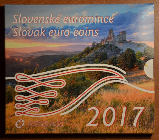 Súbor 8 Slovenských mincí 2017 (BU)
