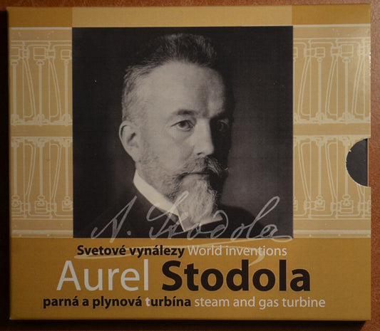 Súbor 8 Slovenských mincí 2019 Aurel Stodola (BU)