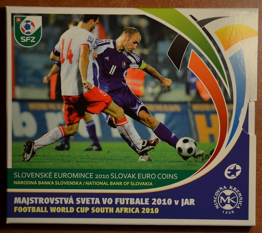 Súbor Slovenských mincí 2010 - MS vo futbale JAR 2010 (BU)