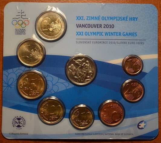 Súbor Slovenských mincí 2010 "Vancouver"