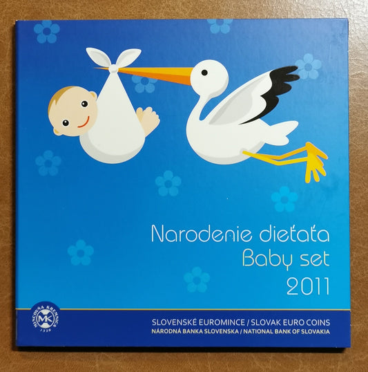 Súbor Slovenských mincí 2011 "Narodenie dieťaťa"