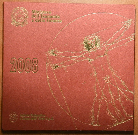 Taliansko 2008 oficiálna sada (BU)