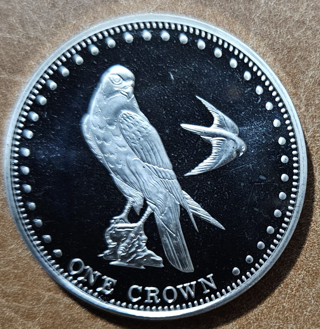 Tristan da Cunha 1 Crown Gough island 2009 (UNC)