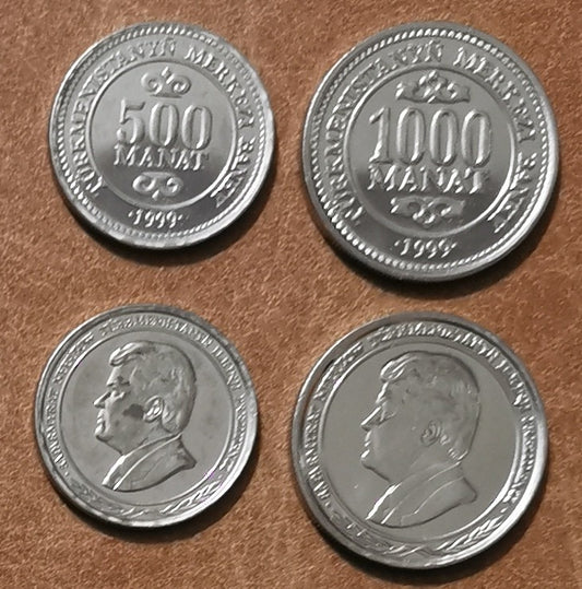 Turkménsko 2 mince 1999 (UNC)