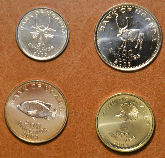 Uganda 4 mince 2003 (UNC)