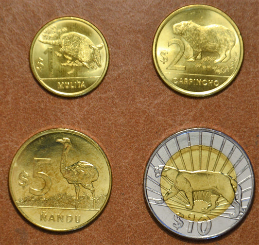 Uruguaj 4 mince 2011 (UNC)