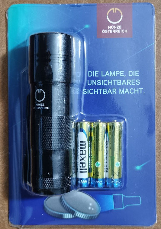 UV baterka z Rakúskej mincovne