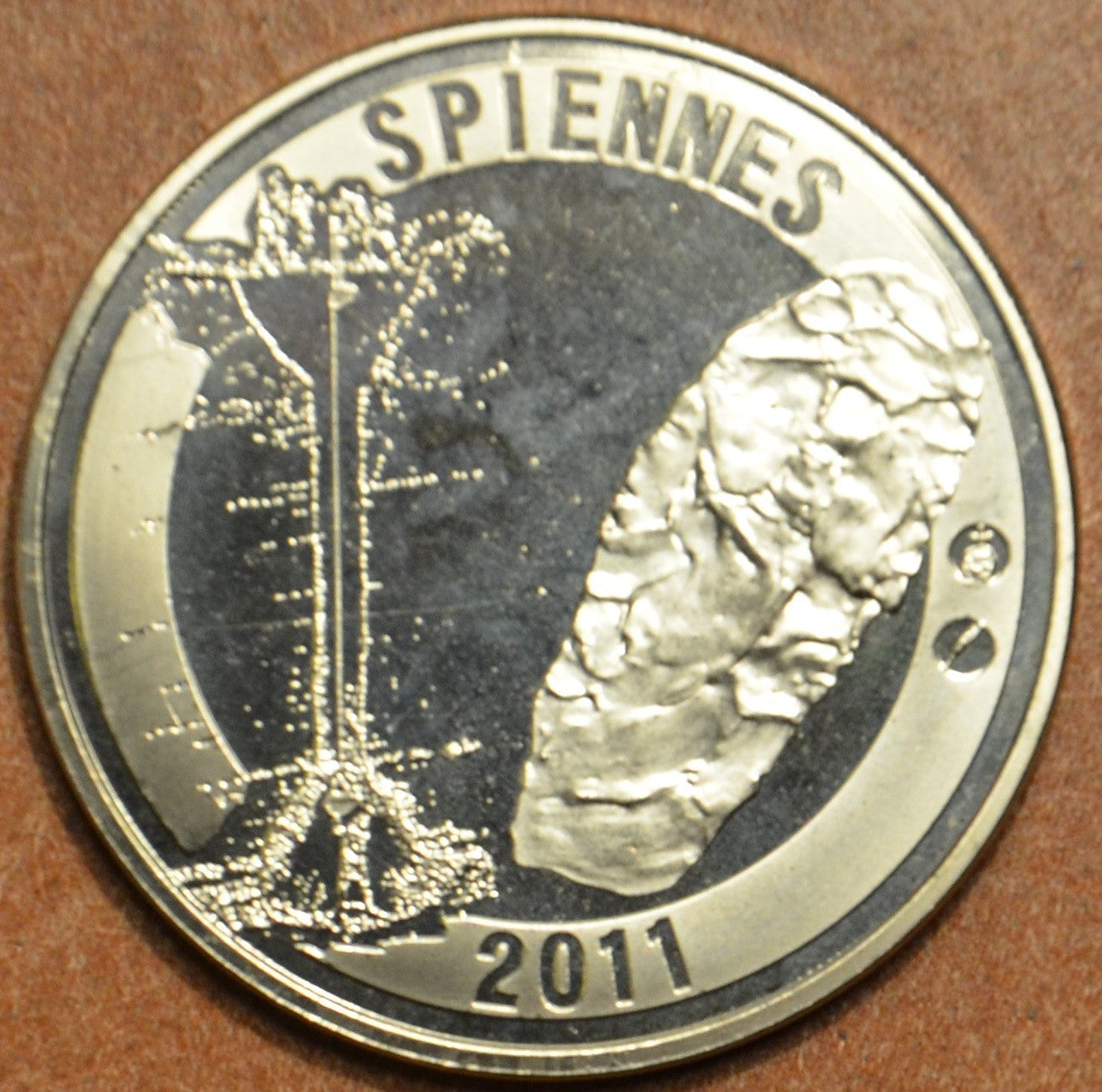 Žetón Belgicko 2011 - Spiennes